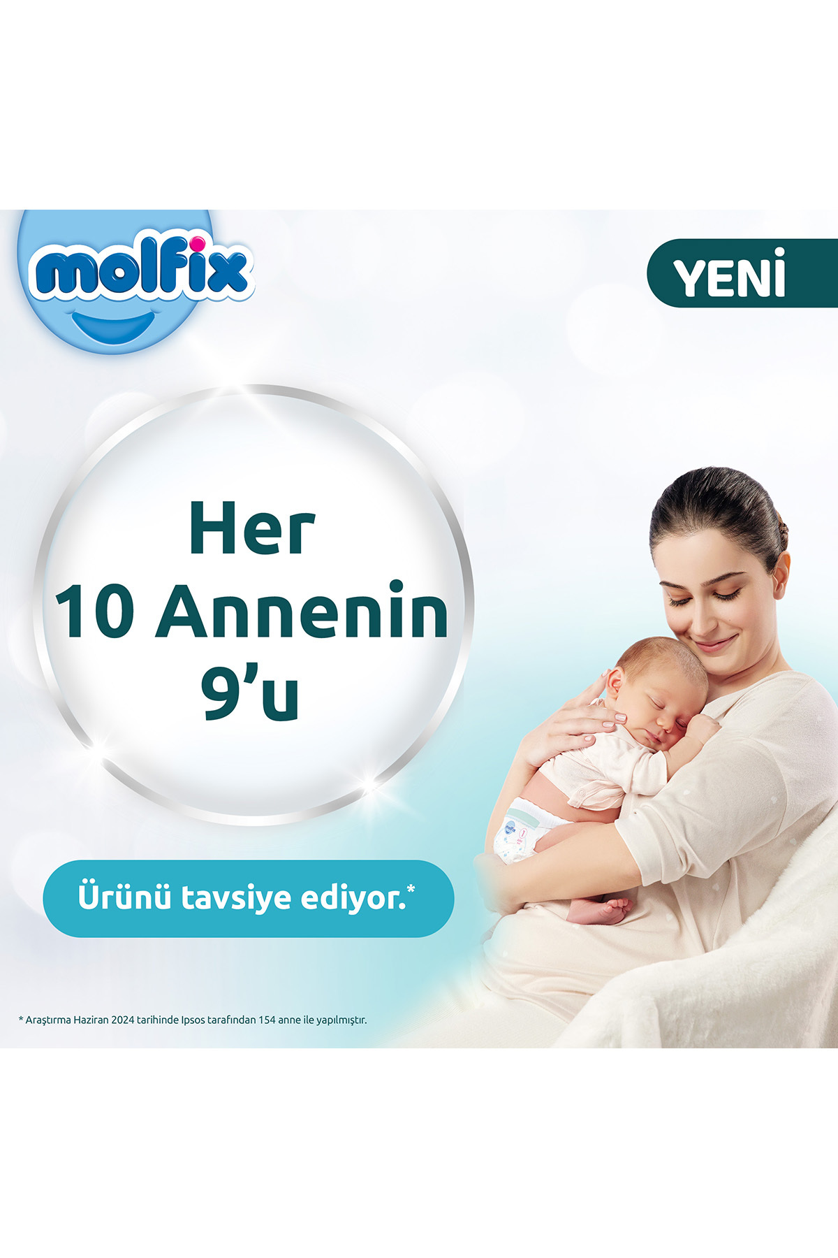 Molfix Premium Aylık Fırsat Paketi 1 Beden 216 Adet fotoğrafı 7 (önizleme)