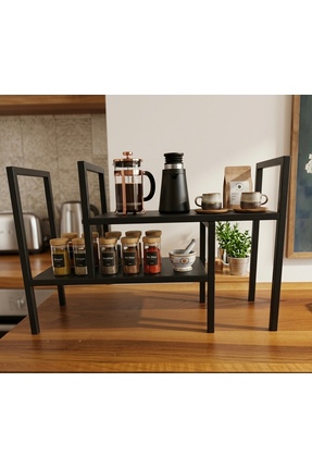 NİLİZ BANYO & MUTFAK & ÇOK AMAÇLI AYARLANABİLİR TEZGAH ÜSTÜ RAF 20X40 CM