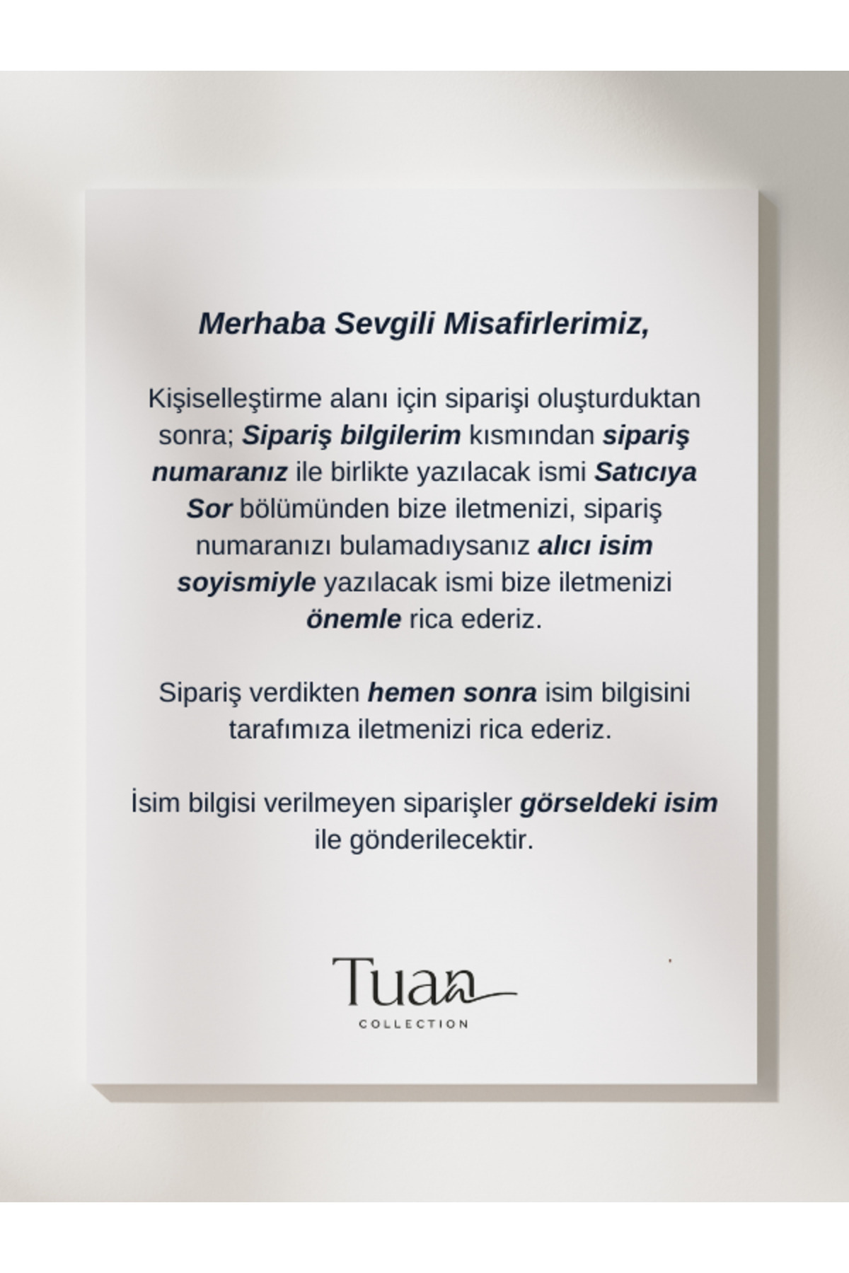 Tuana Trend Kişiye Özel İsim Kolye Özel Tasarım Yüksek Kalite Çelik Gold Renk Kişiselleştirilebilir Hediye görsel 6