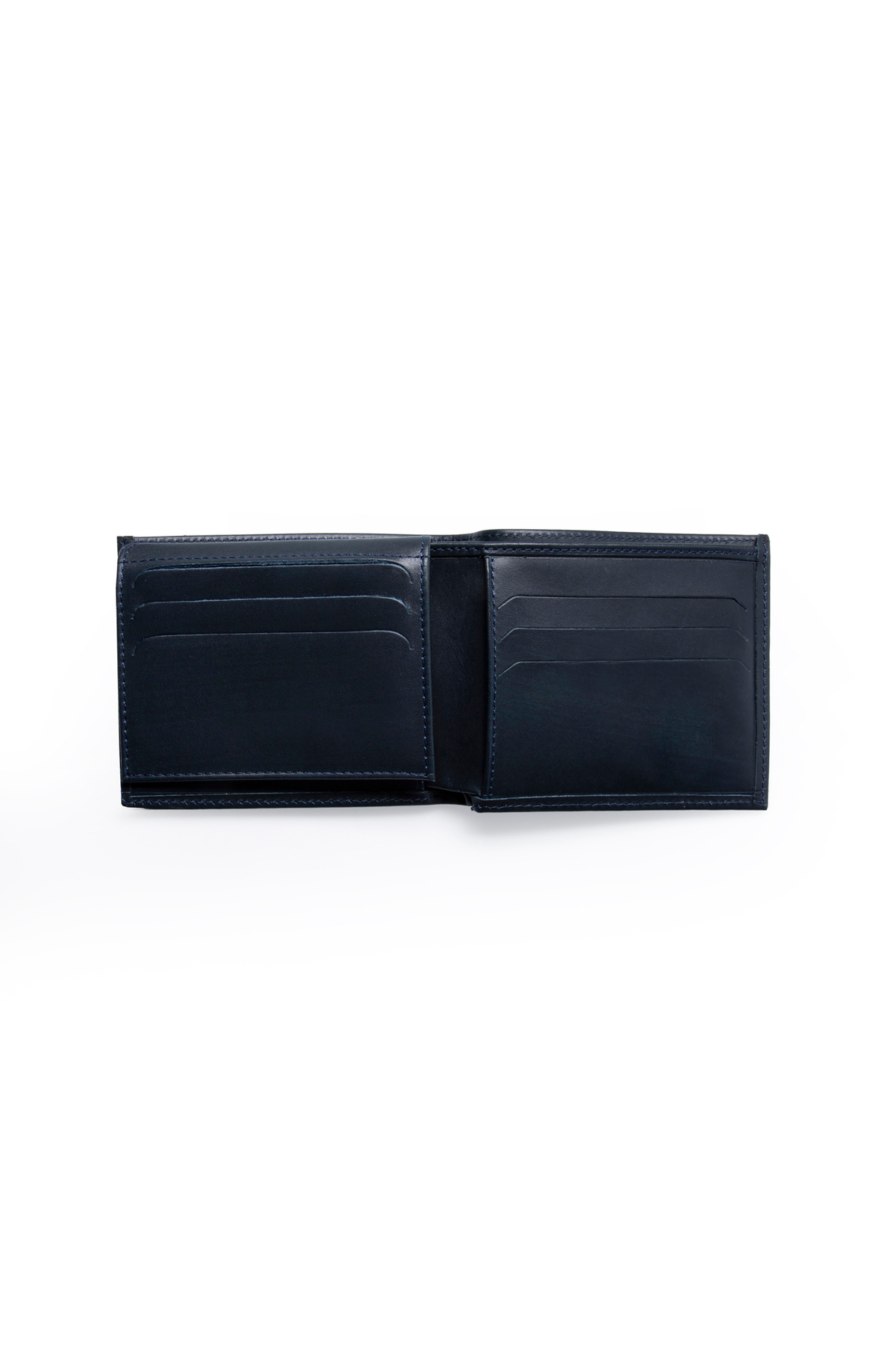 Kiğılı  Düz Kartlık Bölmeli Hediye Kutulu Hakiki Deri Cüzdan - Görsel 4