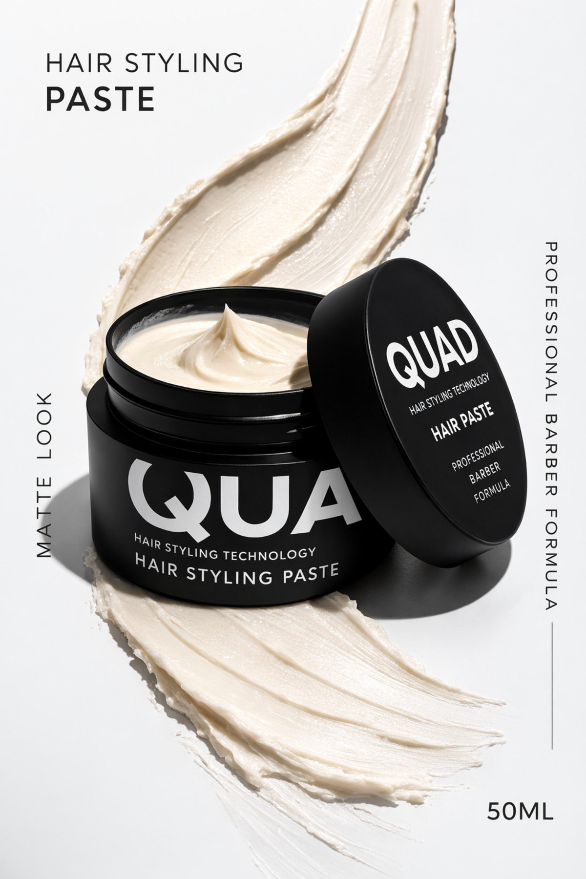 Q1S Mat Saç Pastası ve Mucizevi Tarak Uniseks 50 ml — Q1S-50ML — تصویر 7 از 8