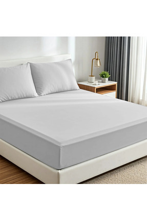 Şaheser Home Collection %100 Pamuk 2 Katlı Müslin Lastikli Çarşaf Seti Çift K...
