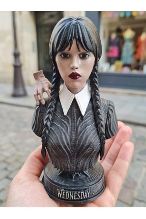 eselya Eselya3d Wednesday Figür - Wednesday ,El Bİblo - Fanart 15cm
