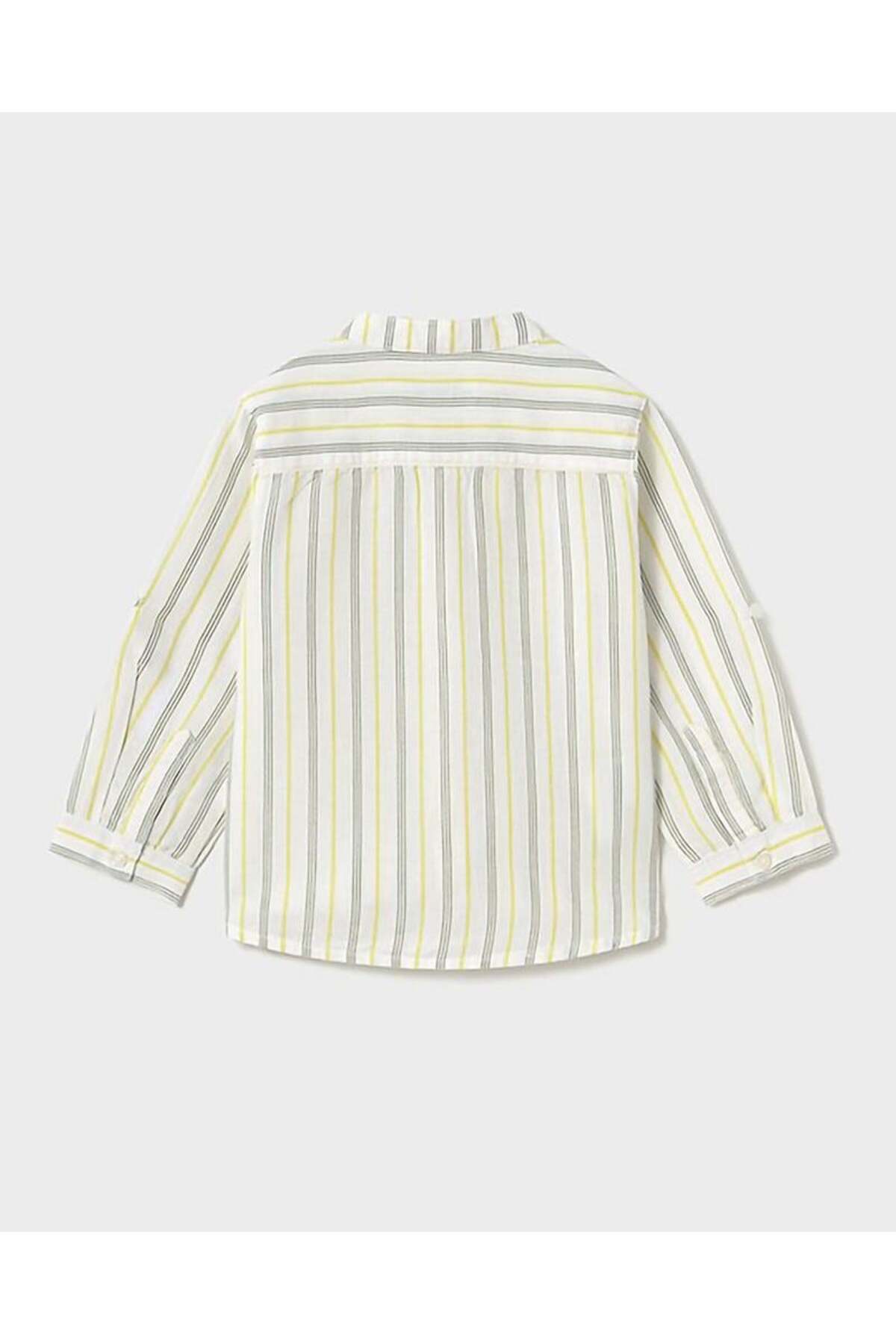 Mayoral Uzun Kol Çocuk Gömlek 1115 6/48 Ay fotoğrafı 2 (önizleme)