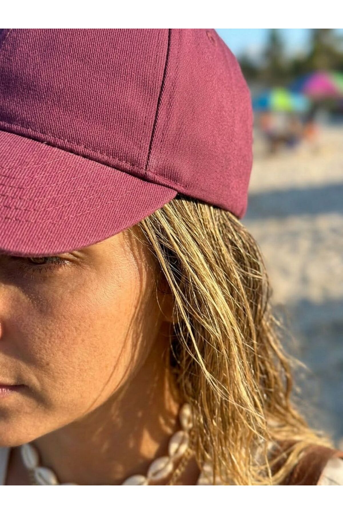 sf collection Düz Basic Baseball Şapka Unisex Ayarlanabilir Cap görsel 2