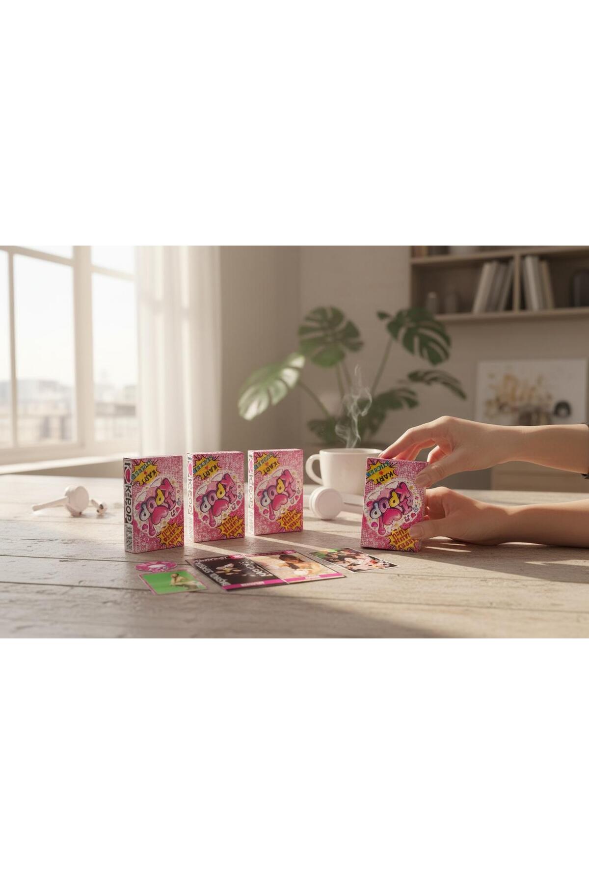 MyClean Blackpink K'POP Manifest Army Kart Sticker Çanta Süsü 48 li Tam Kutu fotoğrafı 2 (önizleme)