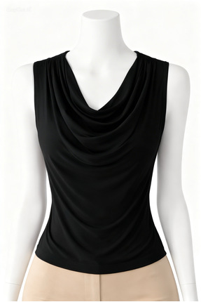 SPARKLE degaje yaka bluz likralı