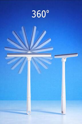 YCKTEDARİK Sihirli Pencere Yıkama Silikon Silecek Fırçası Cam Ve Zemin Temizl...