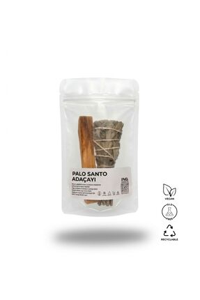 Inka Wood Co. Palo Santo & Adaçayı Tütsü Paketi - Doğal Arınma Seti
