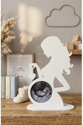 Home Hamile Anne Silüetli Ultrason Fotoğraf Çerçevesi – En Özel İlk Tanışma