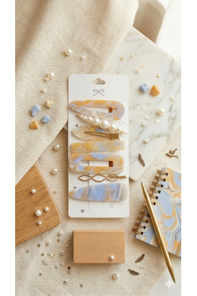 Lotus luxury Klipsli Set Toka