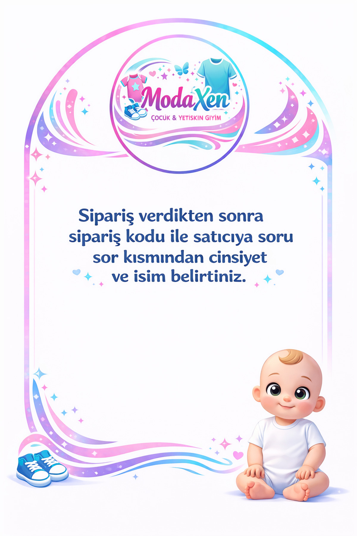 ModaXen Bebek Zıbın Komik Yazılı Babasının Dişi Kartalı Baskılı %100 Pamuk Body (Yenidoğan & Bebek) fotoğrafı 2 (önizleme)