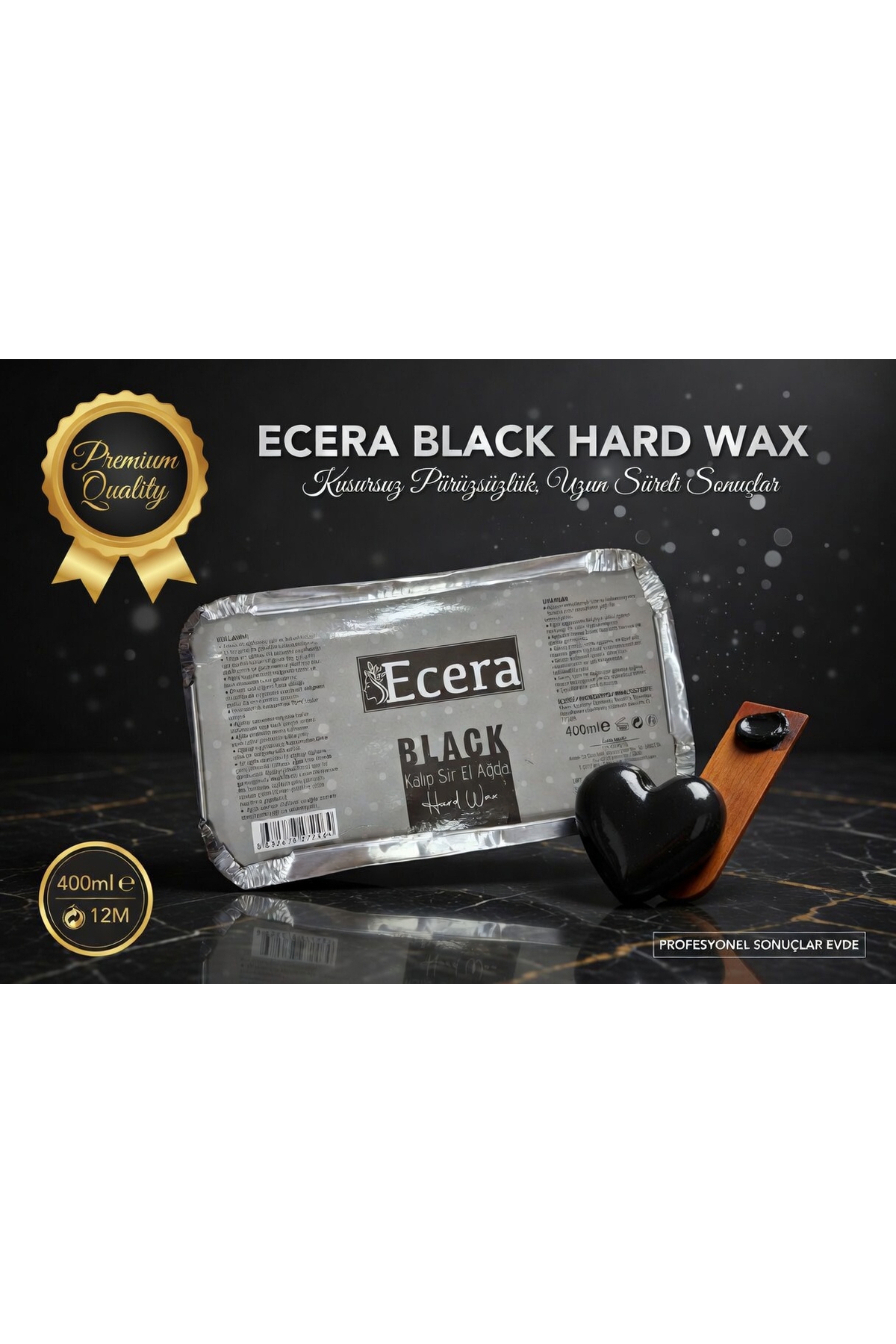 HELIX COSMETIC Ecera Kalıp Sir Ağda 400ML SİYAH — Ecera kalıp sir Siyah