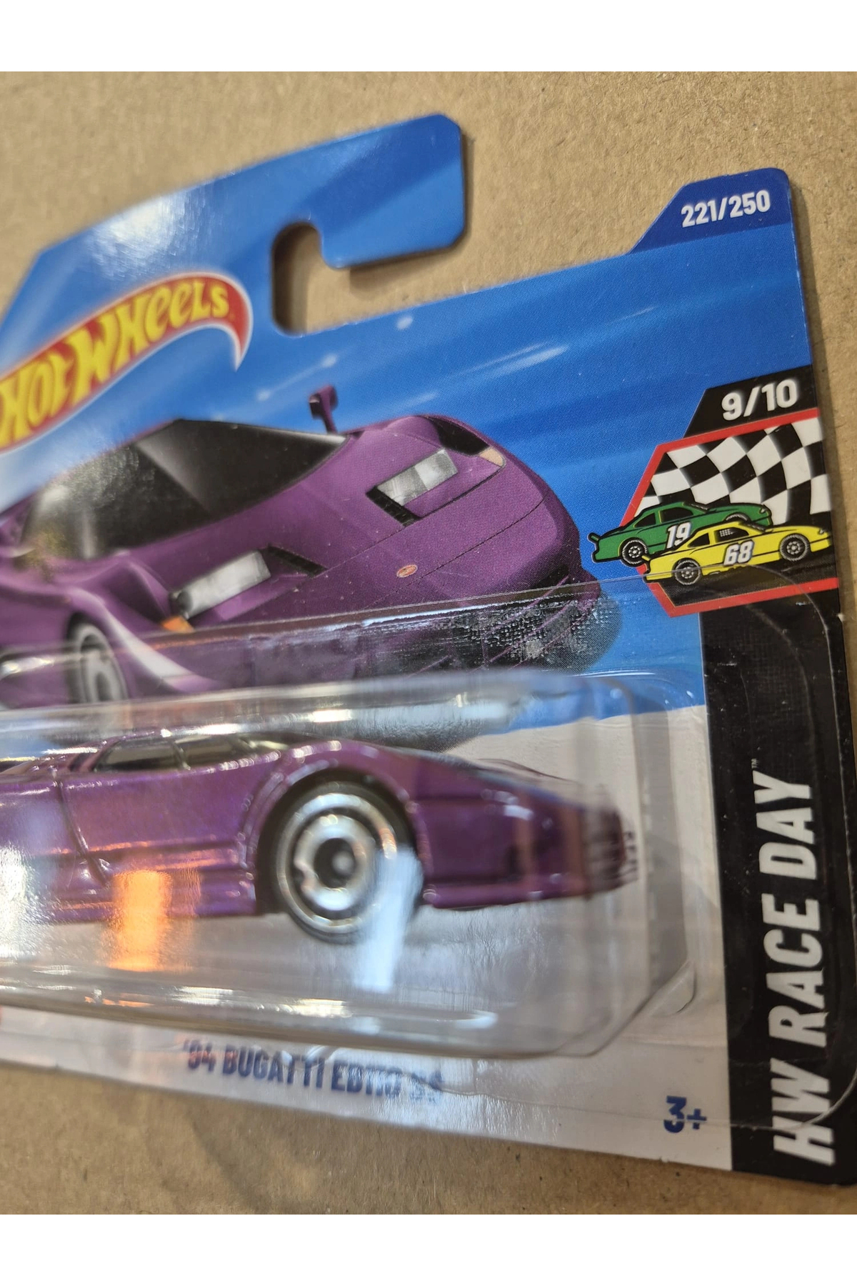 HOT WHEELS Tekli Arabalar 94 BUGATTI EB110 SS JBB36 fotoğrafı 4 (önizleme)