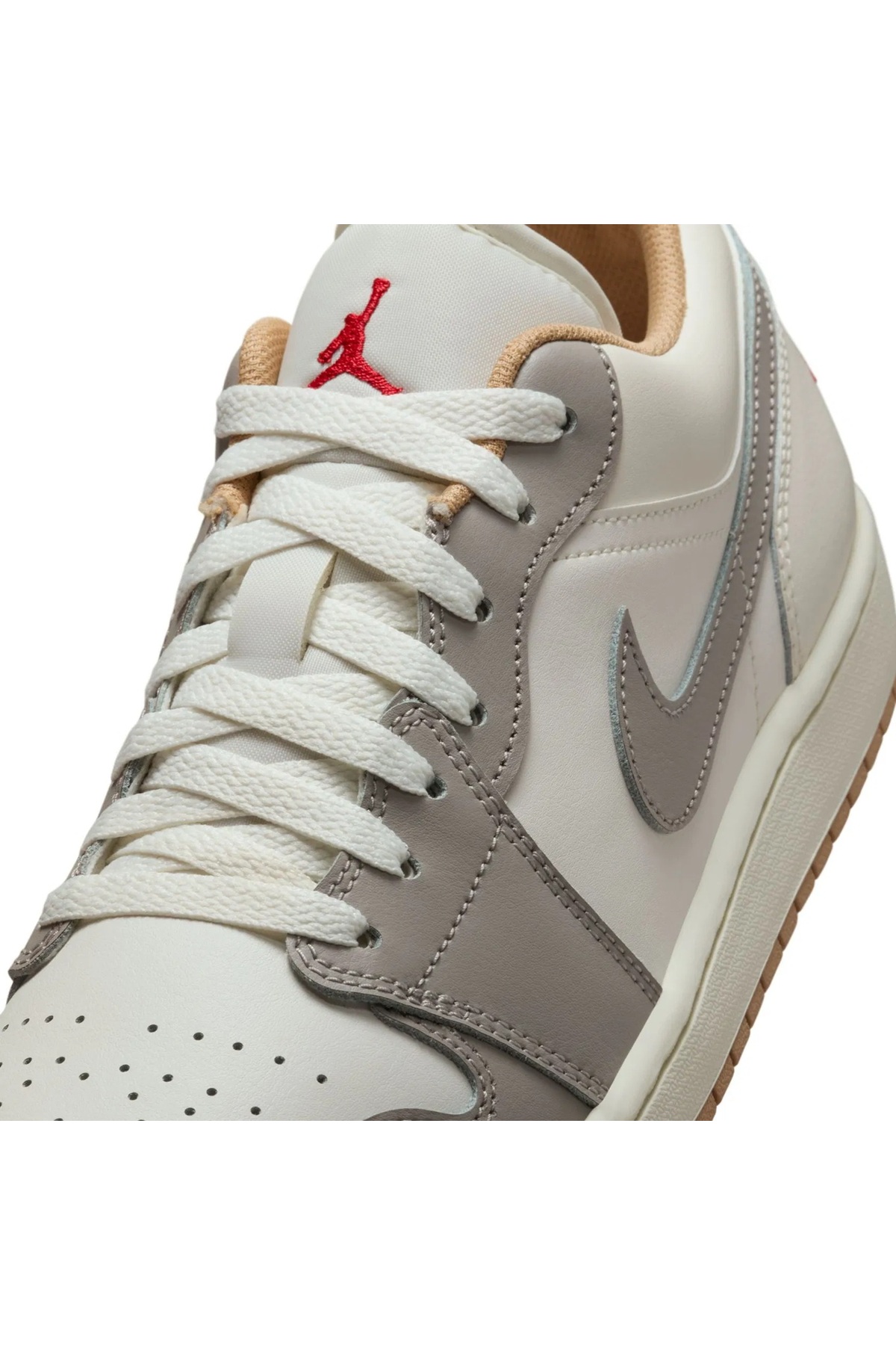 スニーカー AJ1 air jordan 1 sail 27cm Nike Air Jordan 1 Low 'Sail College Grey'-SPORTXSTORE - Fiyatı