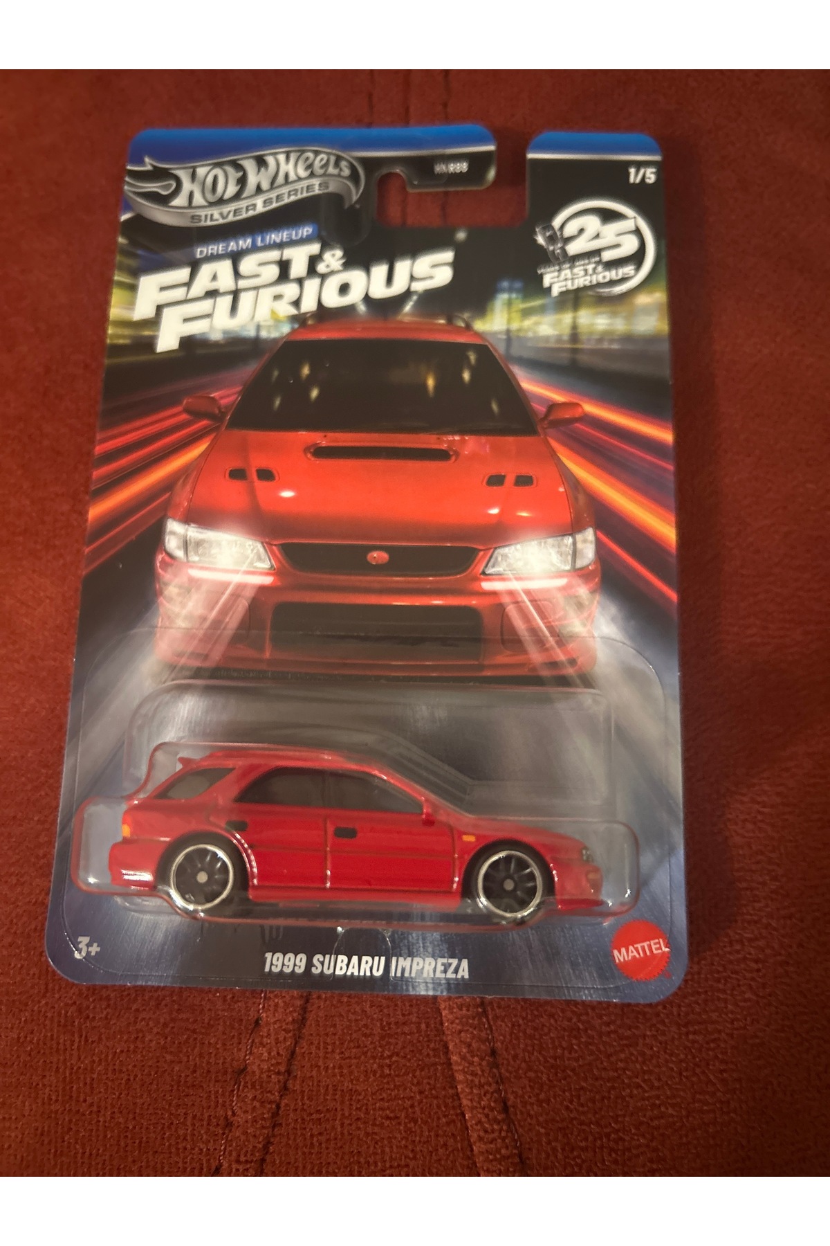 HOT WHEELS HW HNR88 Fast FURİOUS 1999 SUBARU İMPREZA - Fiyatı