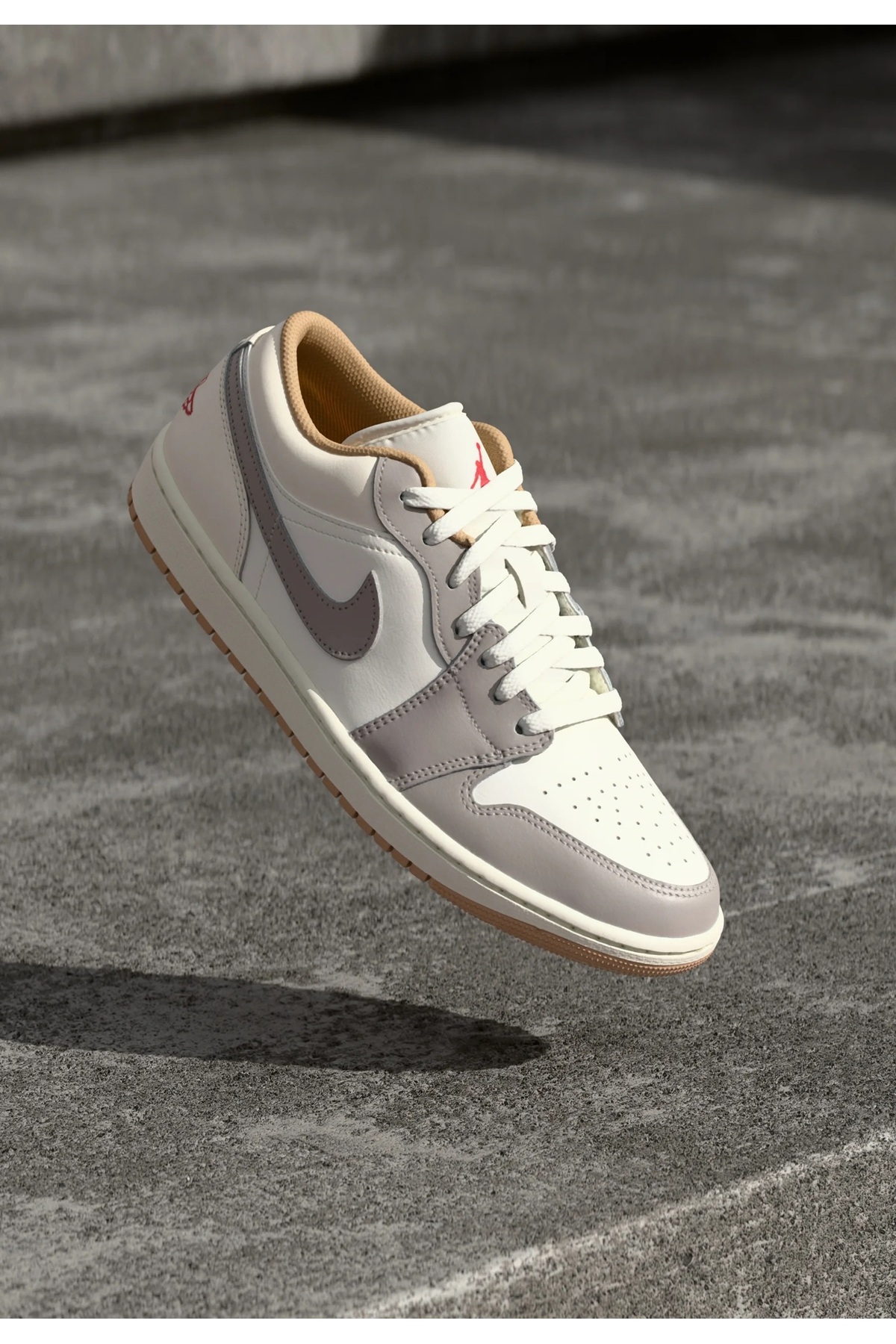 スニーカー AJ1 air jordan 1 sail 27cm Nike Air Jordan 1 Low 'Sail College Grey'-SPORTXSTORE - Fiyatı