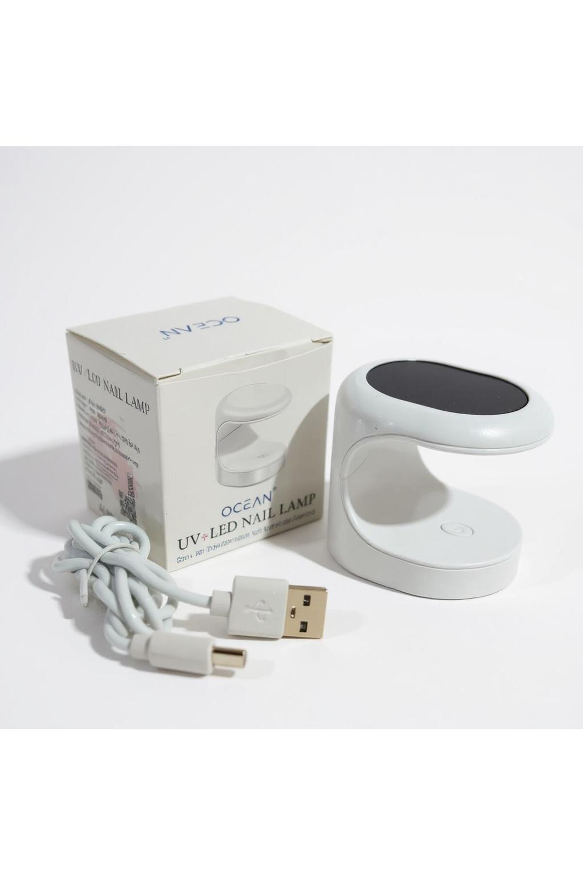 Mini UV LED Tırnak Kurutucu 16W USB Girişli Taşınabilir Nail Lamp — 8598 — تصویر 4 از 4