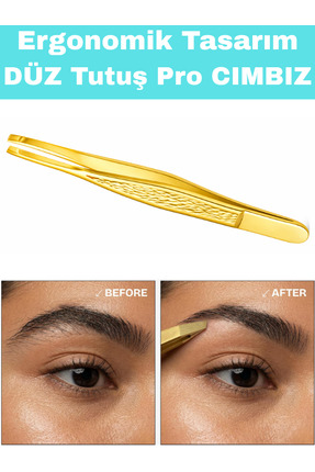 SheMask Cımbız Profesyonel Kaş Cımbızı İnce Uçlu Cımbız Batık Cımbızı Paslanm...