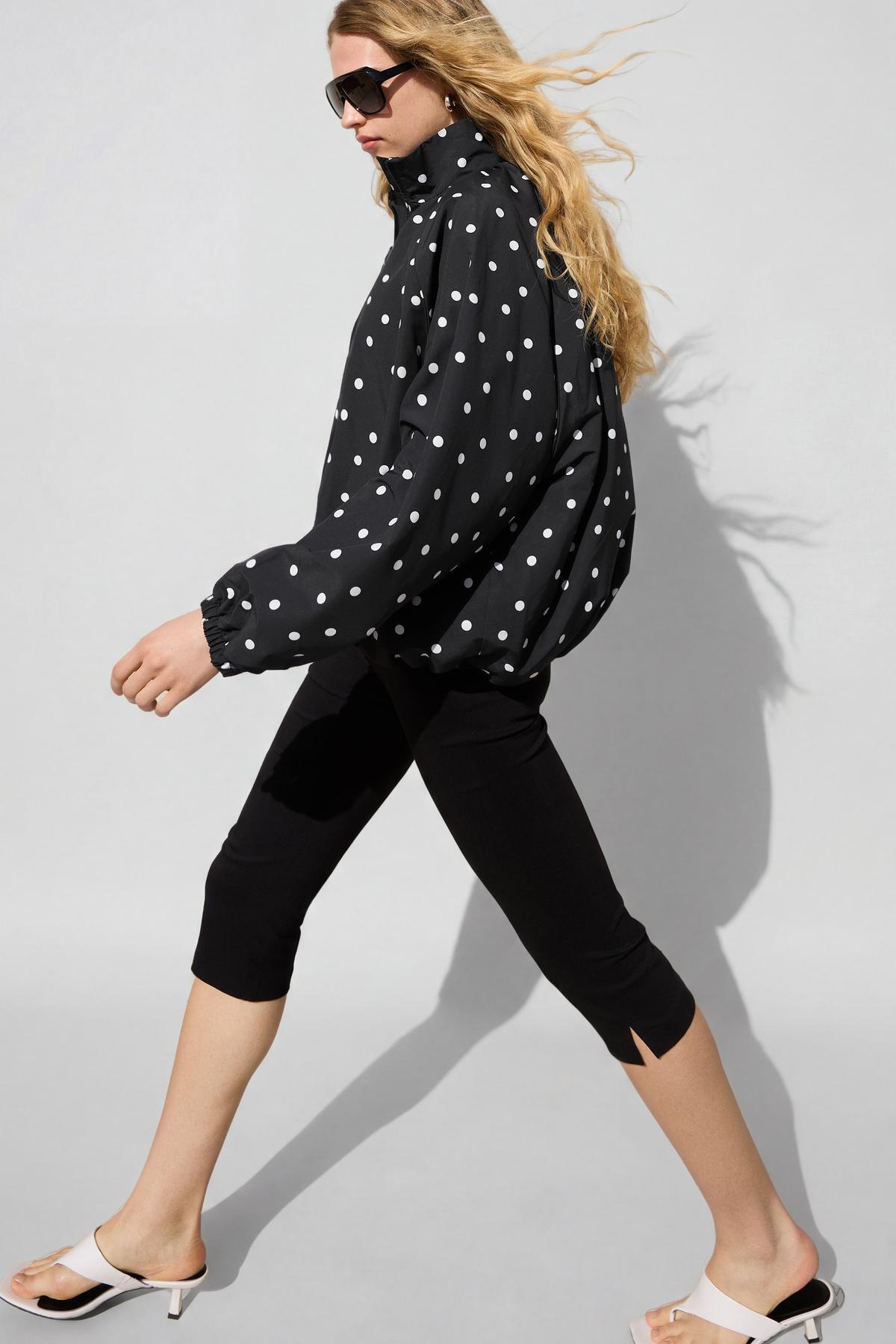 Bershka  Oversize puantiye ceket - Görsel 4