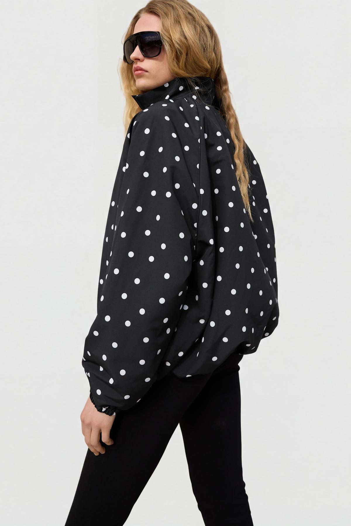 Bershka  Oversize puantiye ceket - Görsel 2