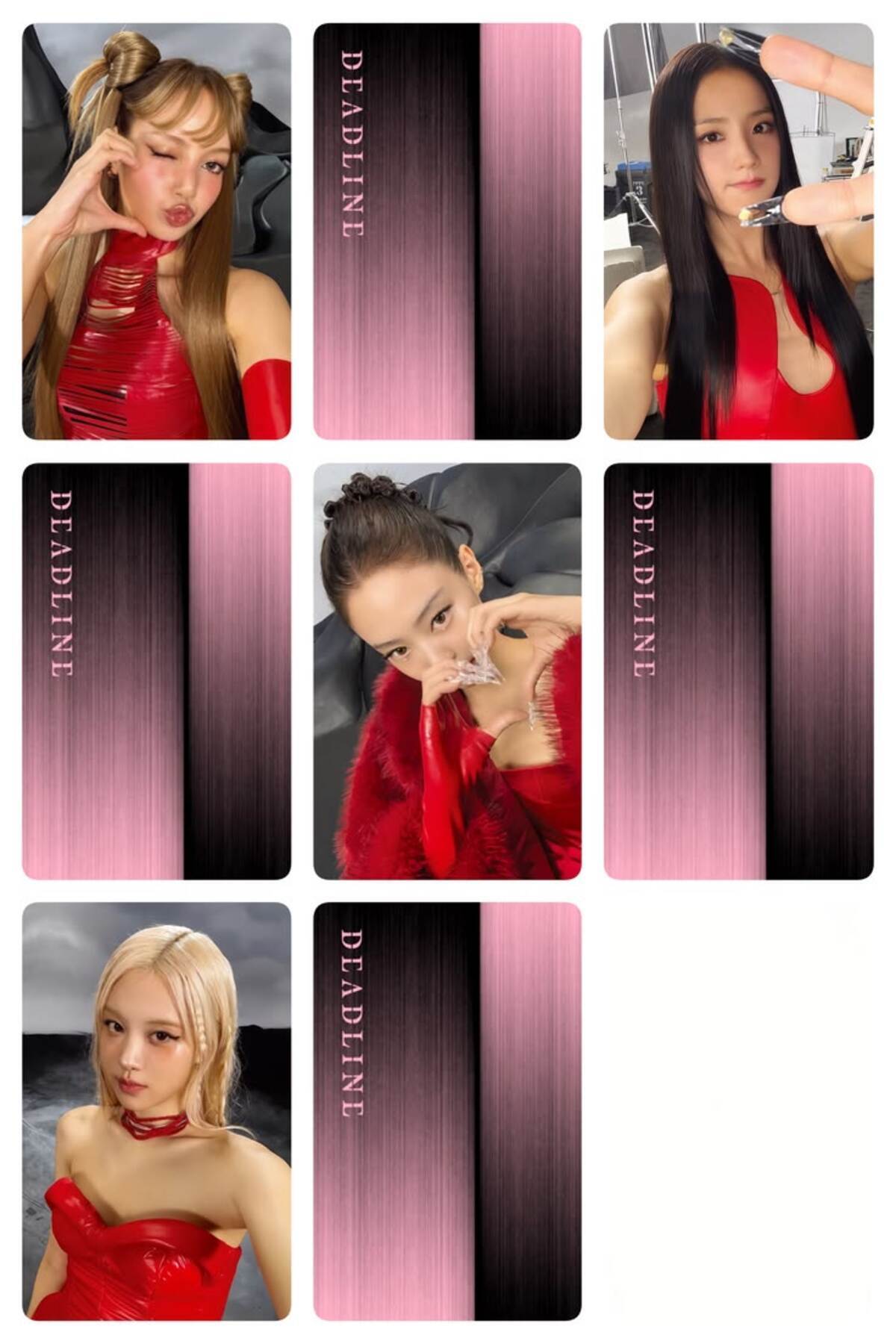 sevimliflower JENNİE BLACKPİNK 1 ADET FOTOKART PVC KAPLI 9*6 CM 7