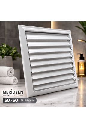 Meridyen Menfez 50x50 Alüminyum Banyo Panjuru