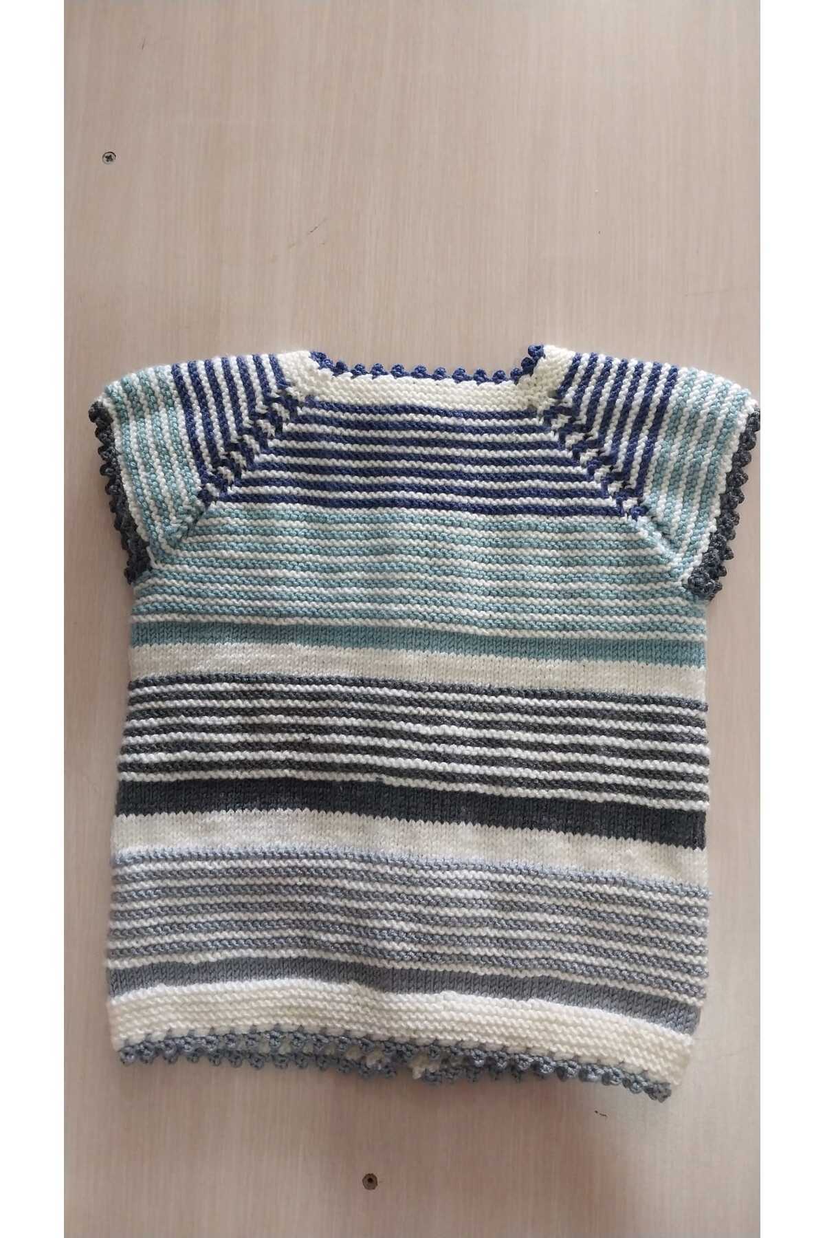 Papatyam 1-2 yaş Nako Elit Baby ipinden örülmüştür fotoğrafı 2 (önizleme)