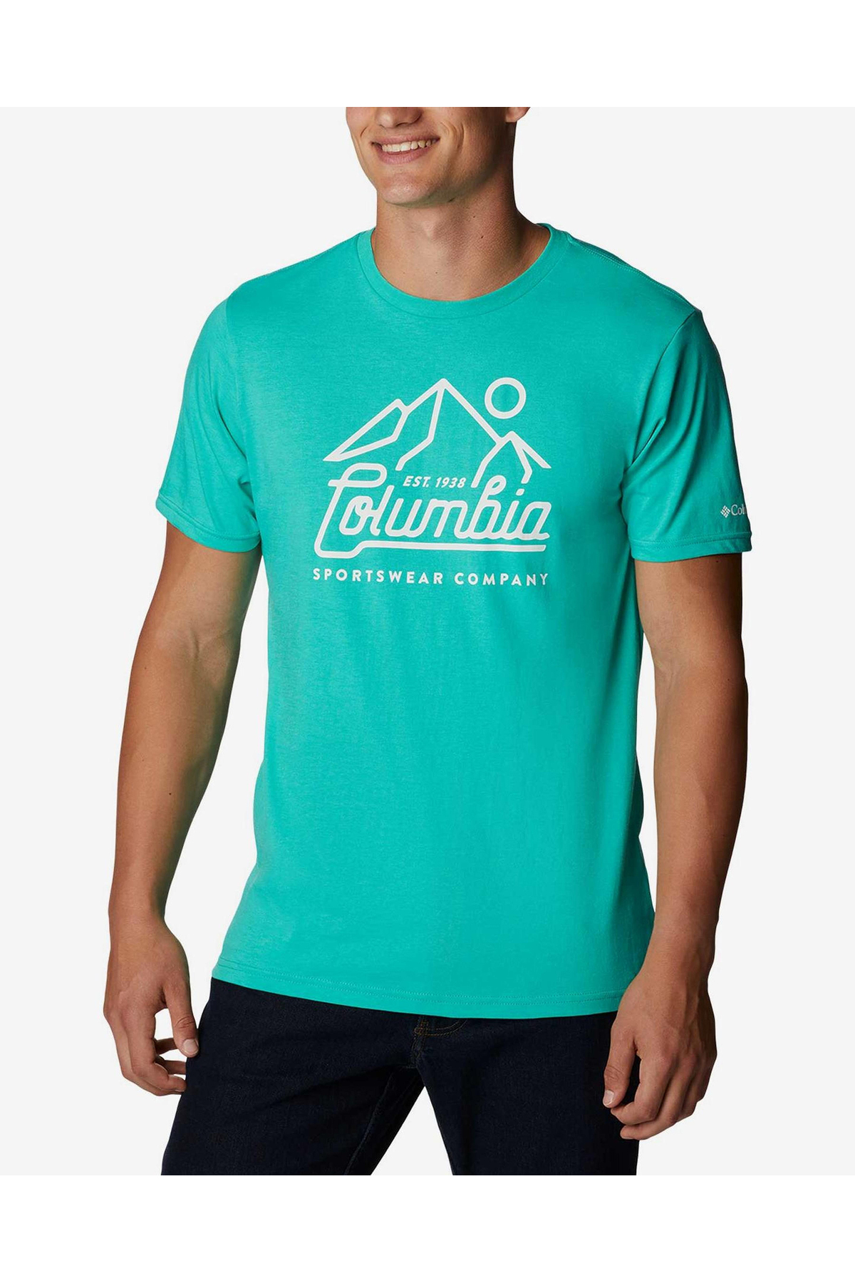 تیشرتمردانهColumbiaسبز