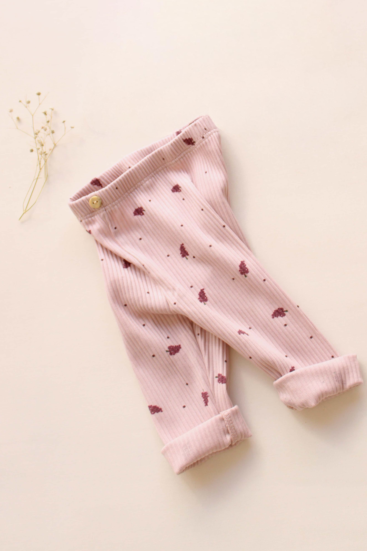 Oh La La Koala For Little Ones Üzüm Baskılı Bebek Tayt fotoğrafı 2 (önizleme)