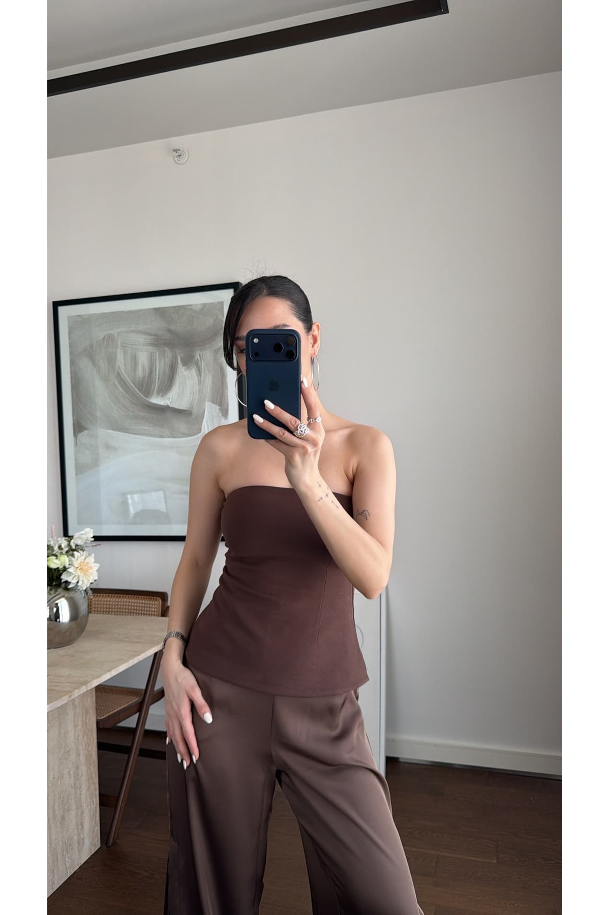 sinemkivanc co  STRAPLEZ BLUZ