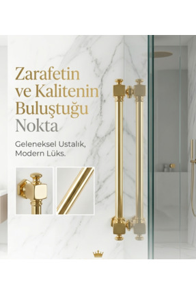 NİSAM AKS Nisamaks KALE-160 MM MAT ALTIN DOLU ÜRÜNDÜR