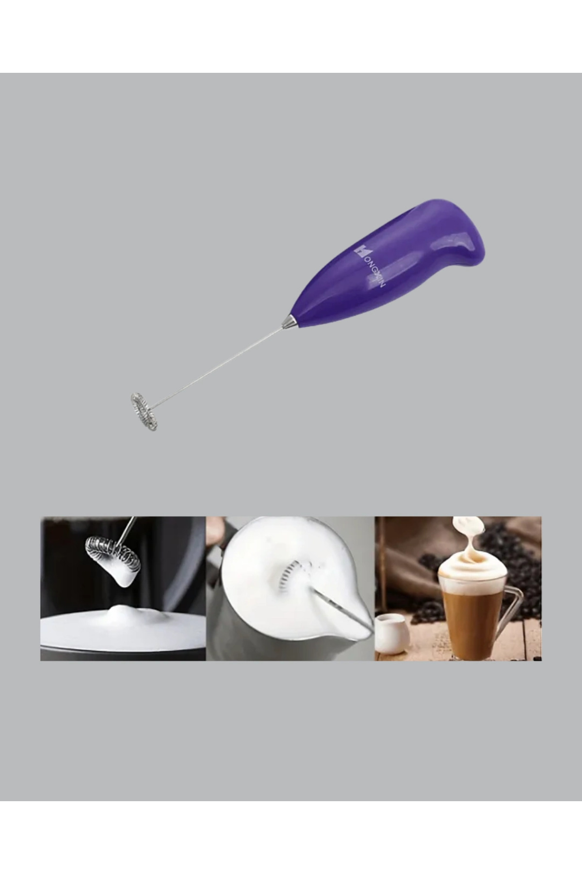 Alvo Store BUĞZ EL TİPİ PRATİK MİKSER – KAHVE, SÜT, BEBEK MAMASI VE YUMURTA ÇIRPICI - BUĞZ fotoğrafı 3 (önizleme)