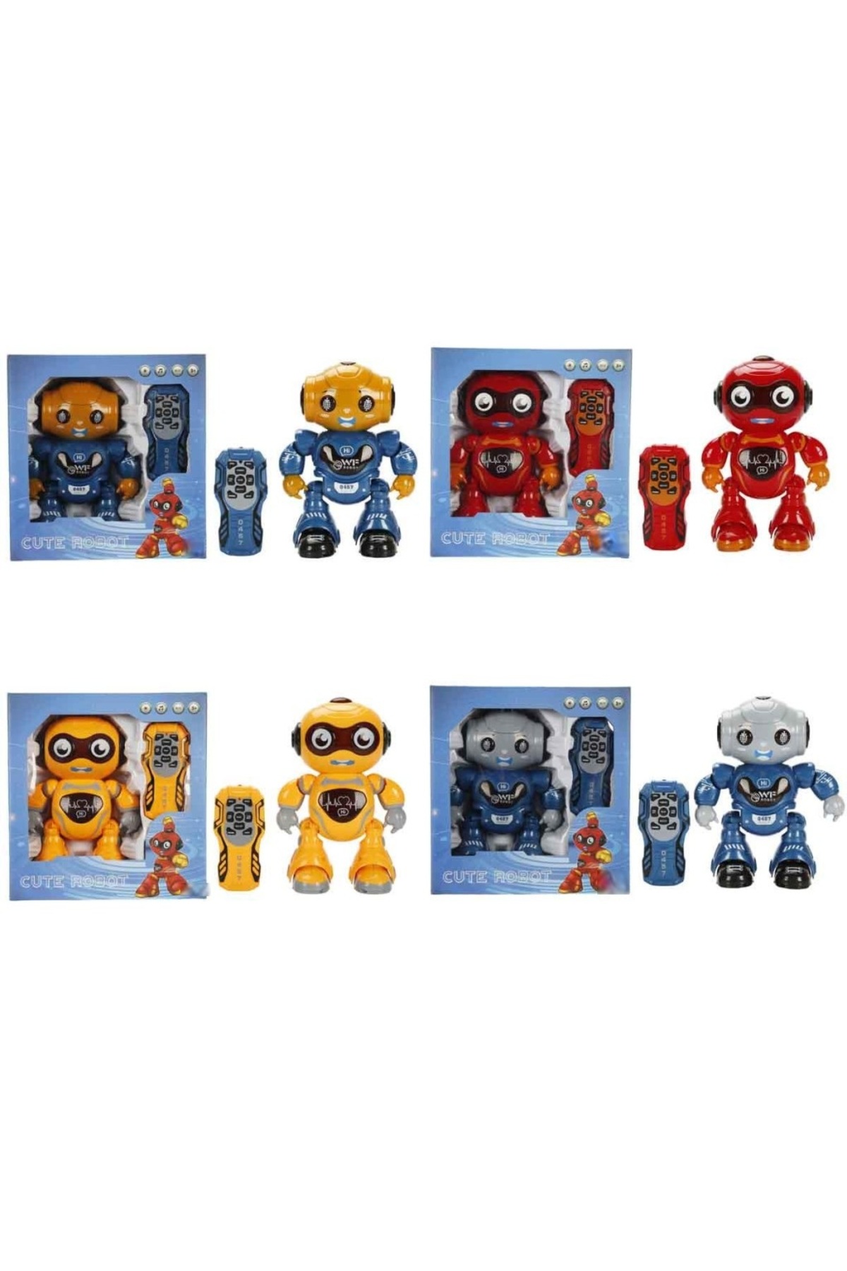 NW NessiWorld S00004551 R/C SEVİMLİ ROBOT SESLİ/IŞIKLI 2A 2R fotoğrafı 4 (önizleme)