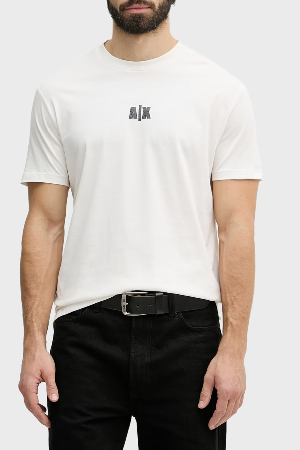تی شرت مردانه یقه گرد ۱۰۰٪ پنبه مدل Regular Fit XM002509 AF10358 U1074 آرمانی اکسچنج تی شرت Armani Exchange