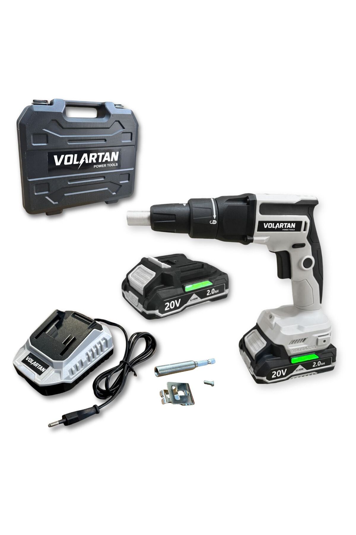 VOLARTAN Delta VTD-4700 20V 2.0 Ah Kömürsüz Çift Akülü Alçıpan