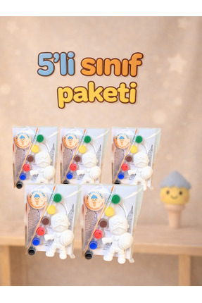 colorbuddie 5'li Sınıf Aktivite Paketi Kaptan Amerika Boyama Seti | Çocuk Boy...