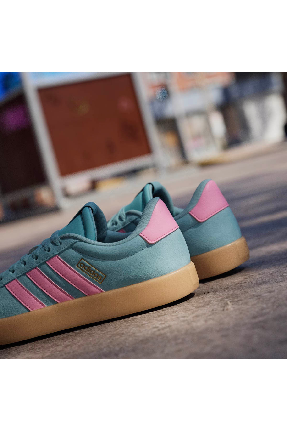 adidas Vl Court 3.0 Mint Yeşili Kadın Sneaker IH6518 görsel 8