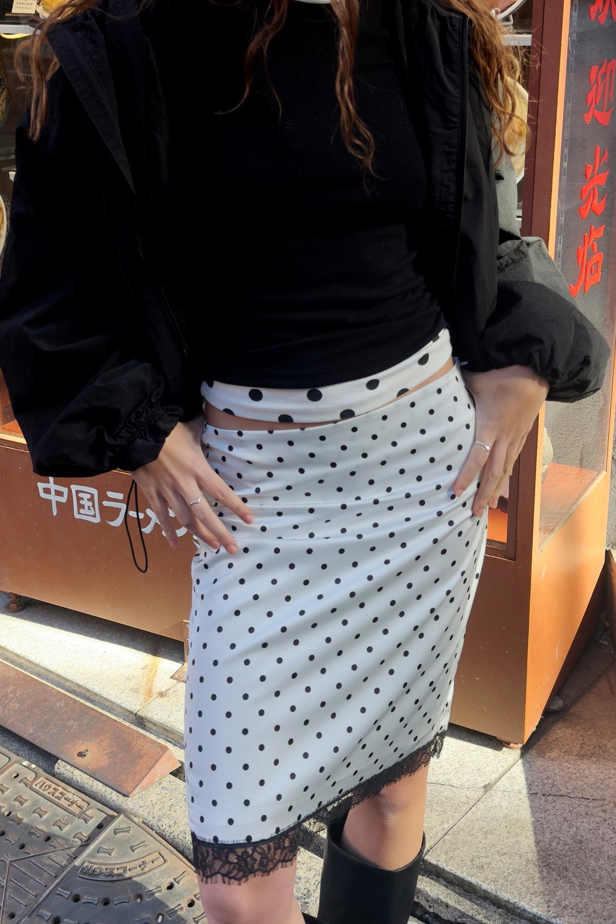 Bershka  Saten midi etek - Görsel 3