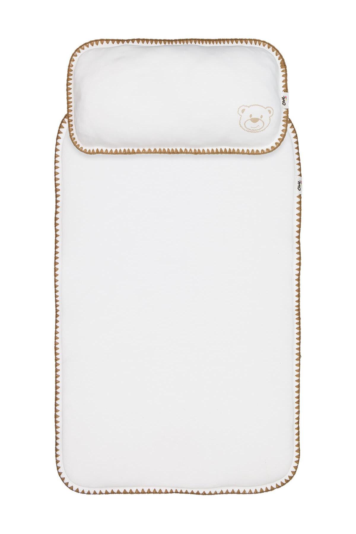 Civil Baby Ayıcık Baskılı Alt Açma - Ekru fotoğrafı 2 (önizleme)