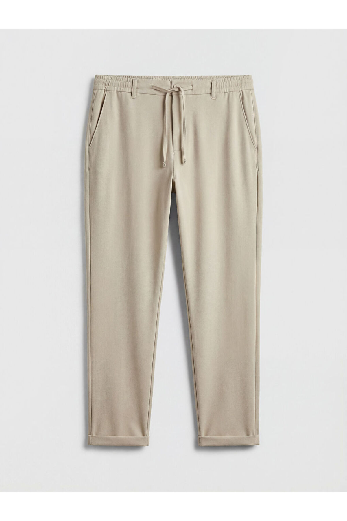 LC Waikiki LCW Vision Bej Slim Fit Erkek Pantolon görsel 4