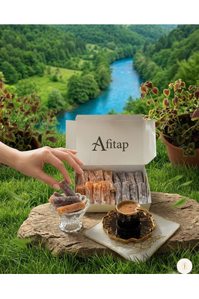 AfitabCollection Meyve Şöleni Lokum Ahududu-Mango 500gram