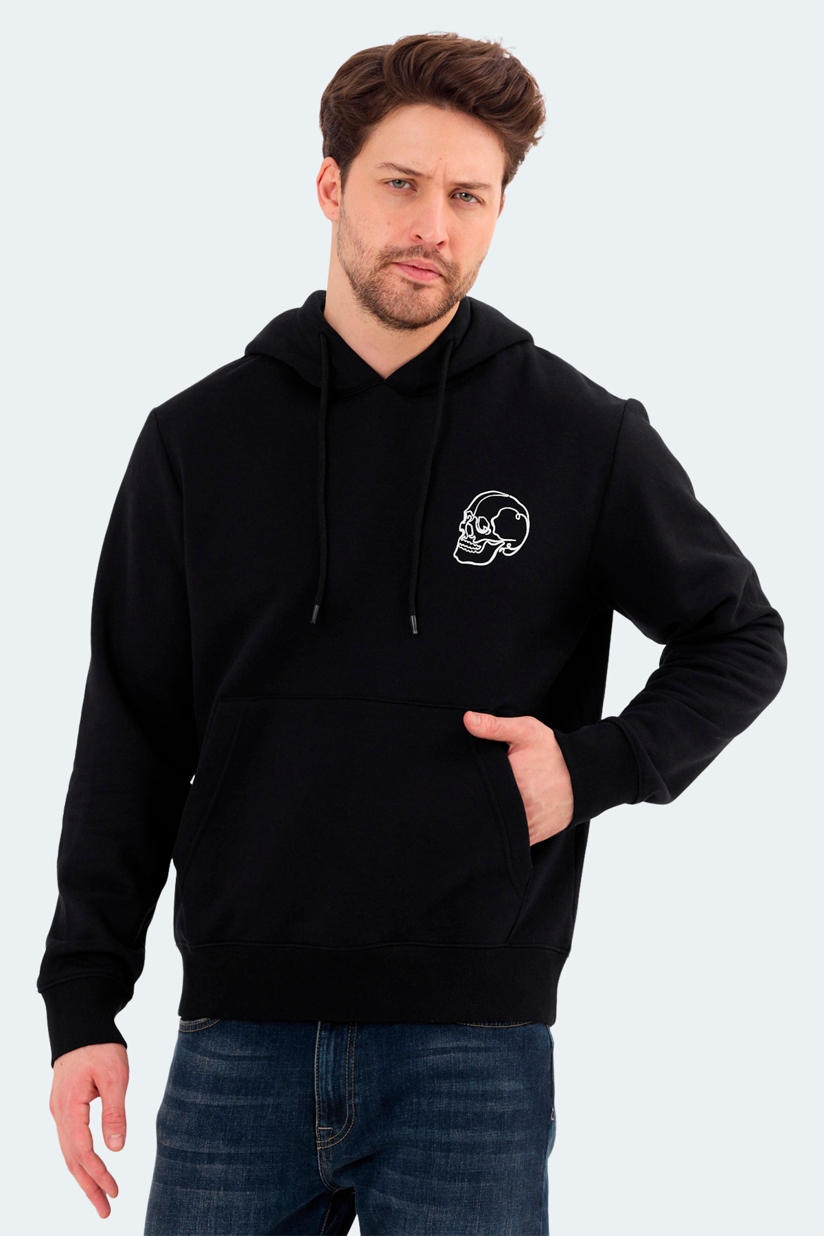 سویشرت مشکی مردانه ۱۲۲۷۵۱۵۲ جک اند جونز سویشرت اسپرت Jack & Jones