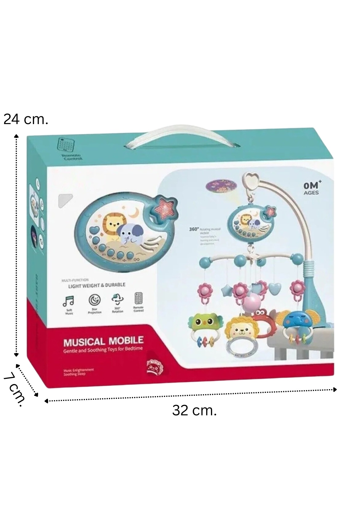 KentOyuncaK Bebek Dönencesi - Müzikli ve Işıklı Çıngıraklı Projektör fotoğrafı 2 (önizleme)