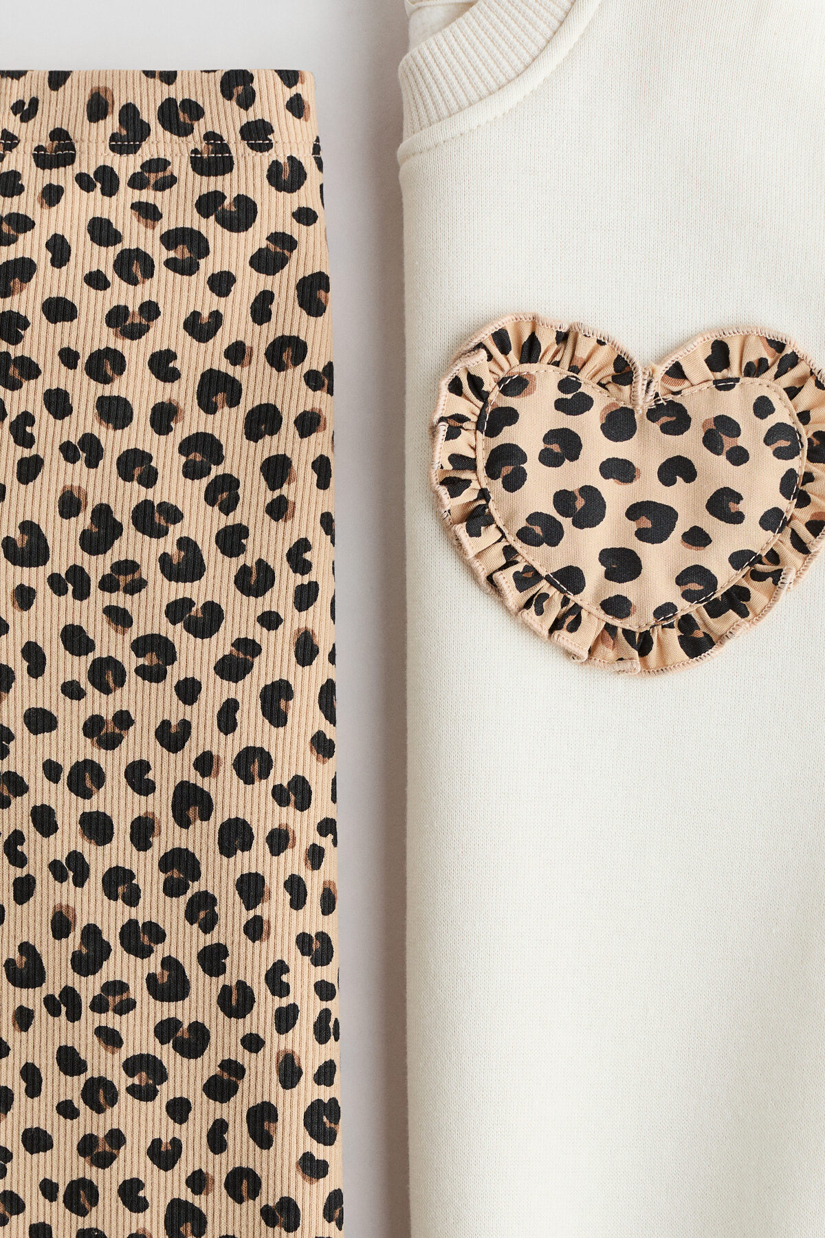 H&M 2 Parçalı Sweatshirt ve Tayt Set fotoğrafı 2 (önizleme)