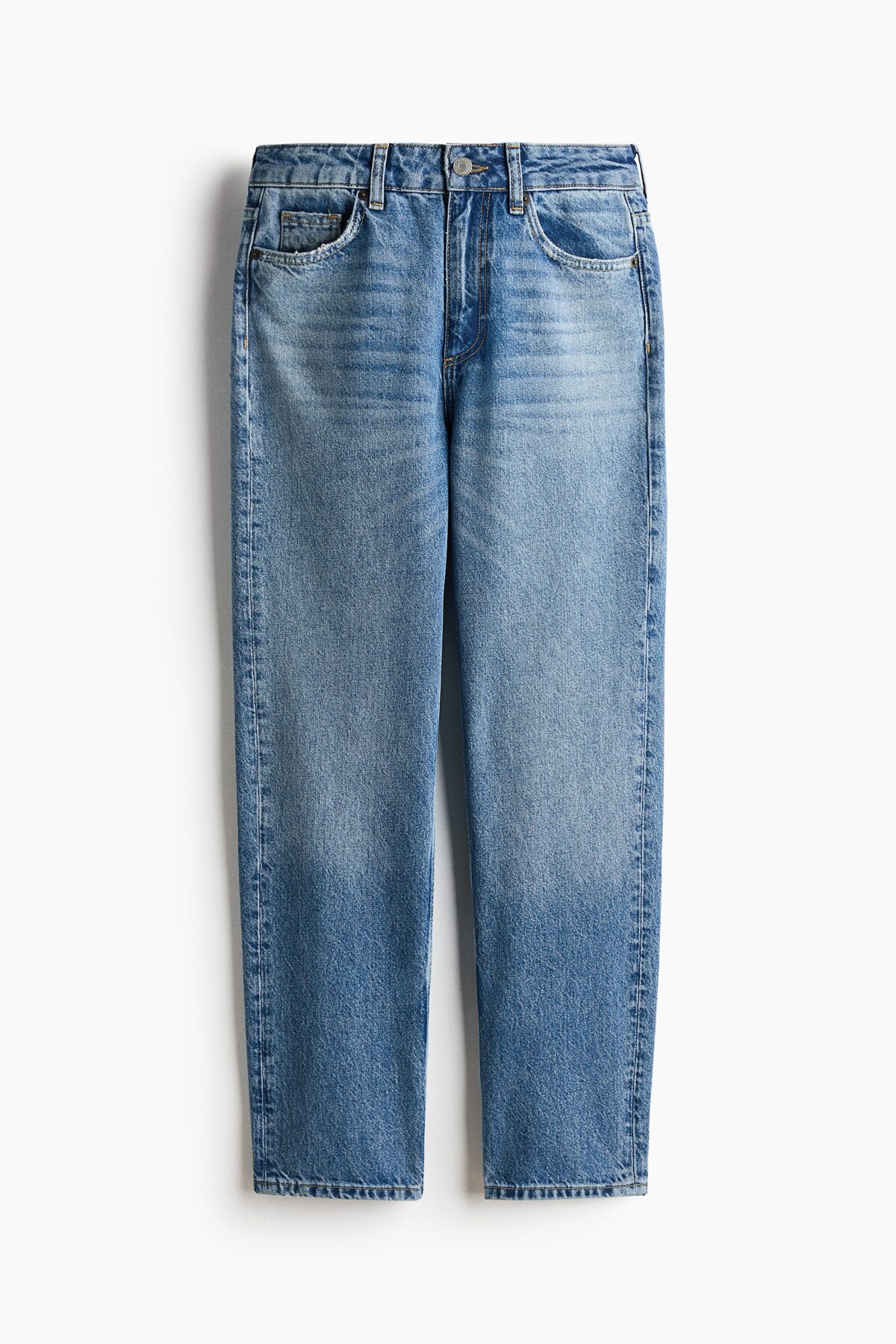 H&M Mom High Waist Ankle Jeans görsel 3