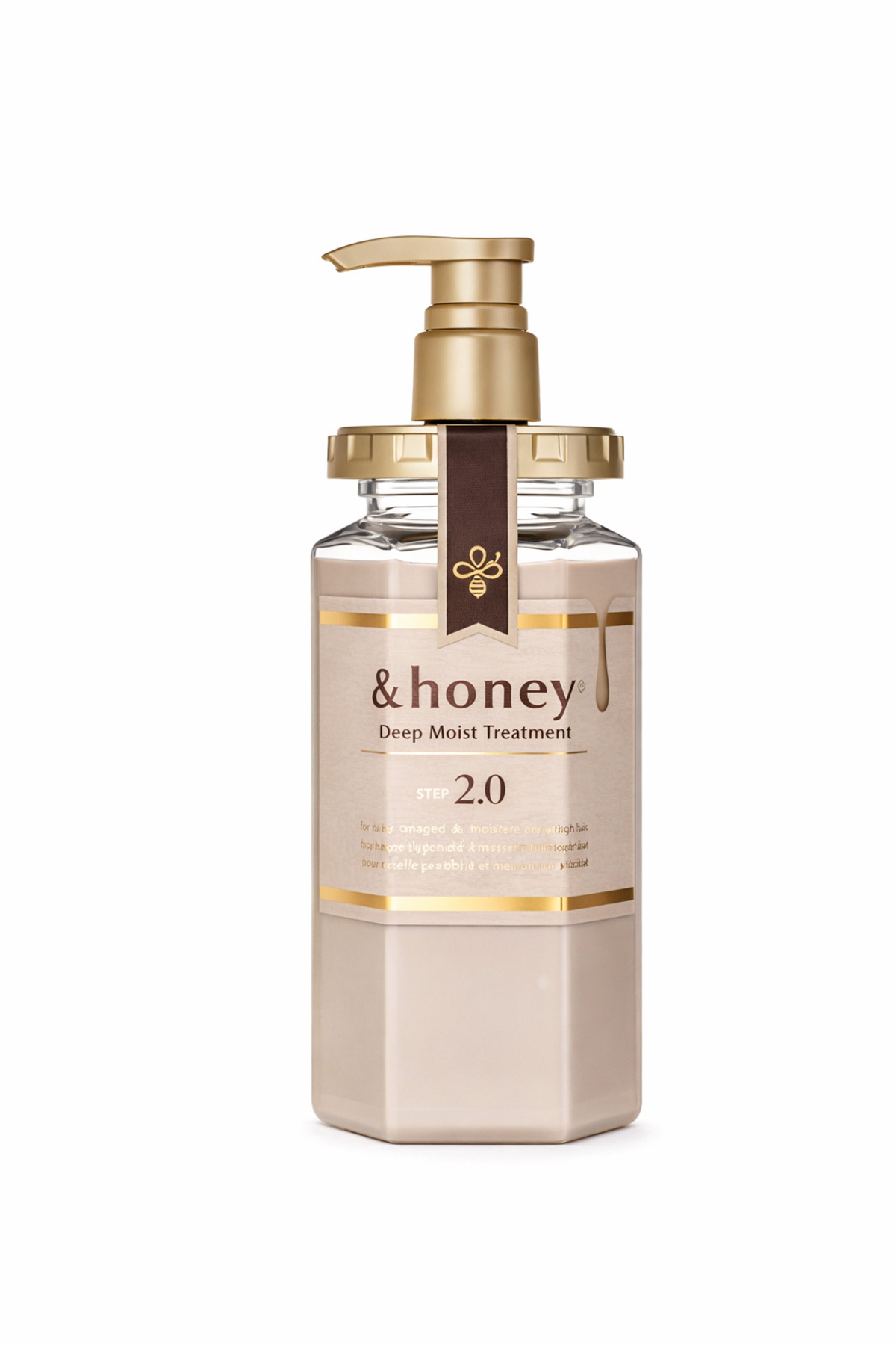 &Honey Deep Moist Hair Treatment 2.0 Saç Bakım Kremi 445 g | Yoğun Nemlendirici Saç Kremi — HONEY-DM-TREAT-20