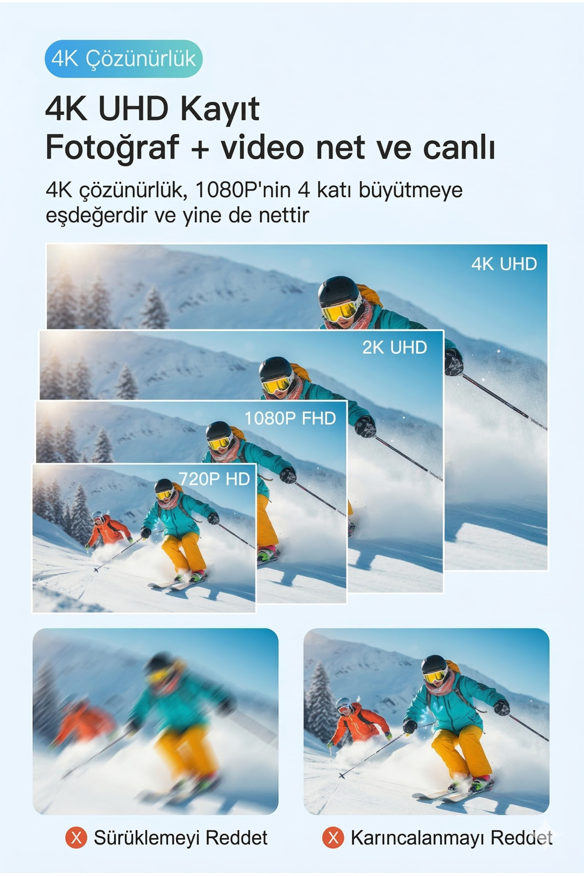 Mini Yaka Kamerası 1080P Full HD - 180 Derece Dönebilen Lens - Gece Görüşlü Güvenlik Kamerası