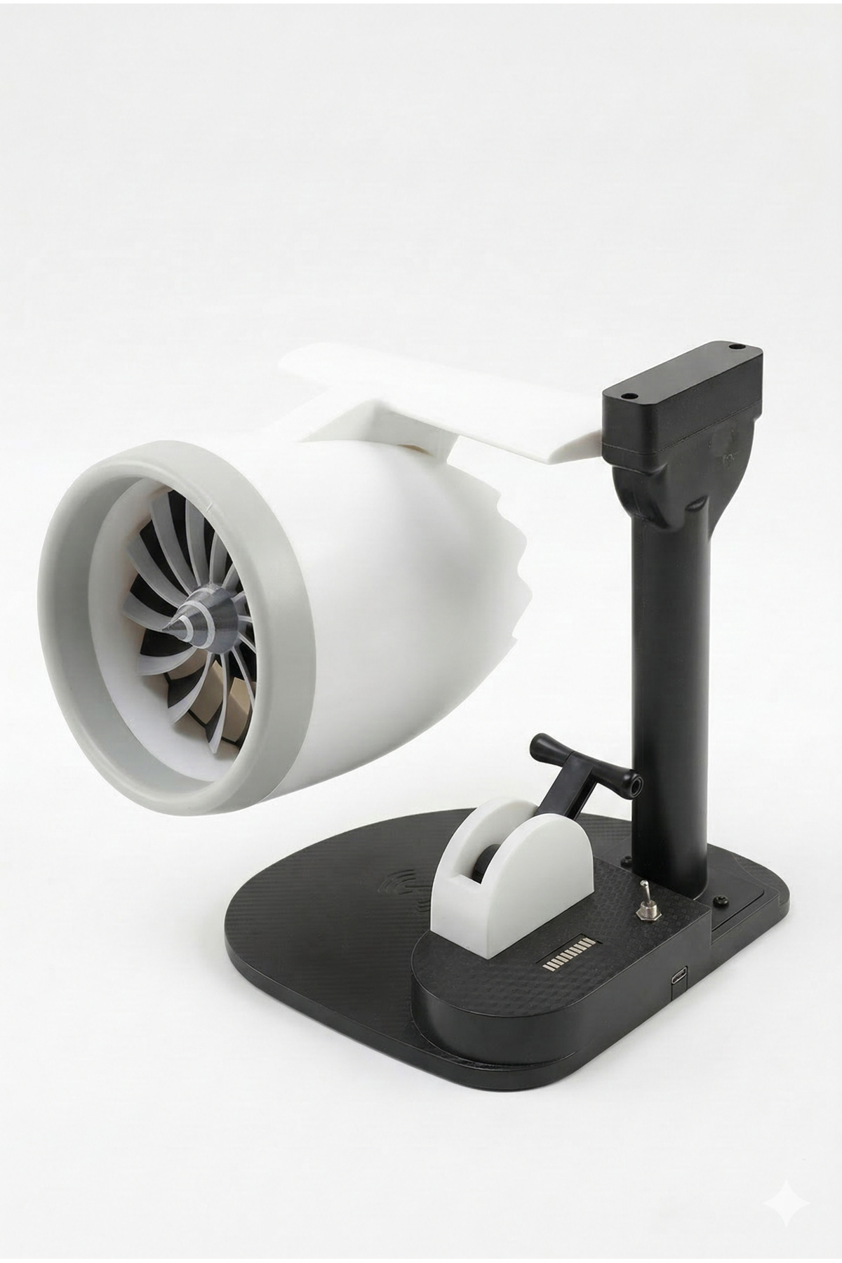 LED Işıklı USB Masaüstü Mini Fan ve Nemlendirici – Taşınabilir Şarjlı Sessiz Ayarlanabilir Fan