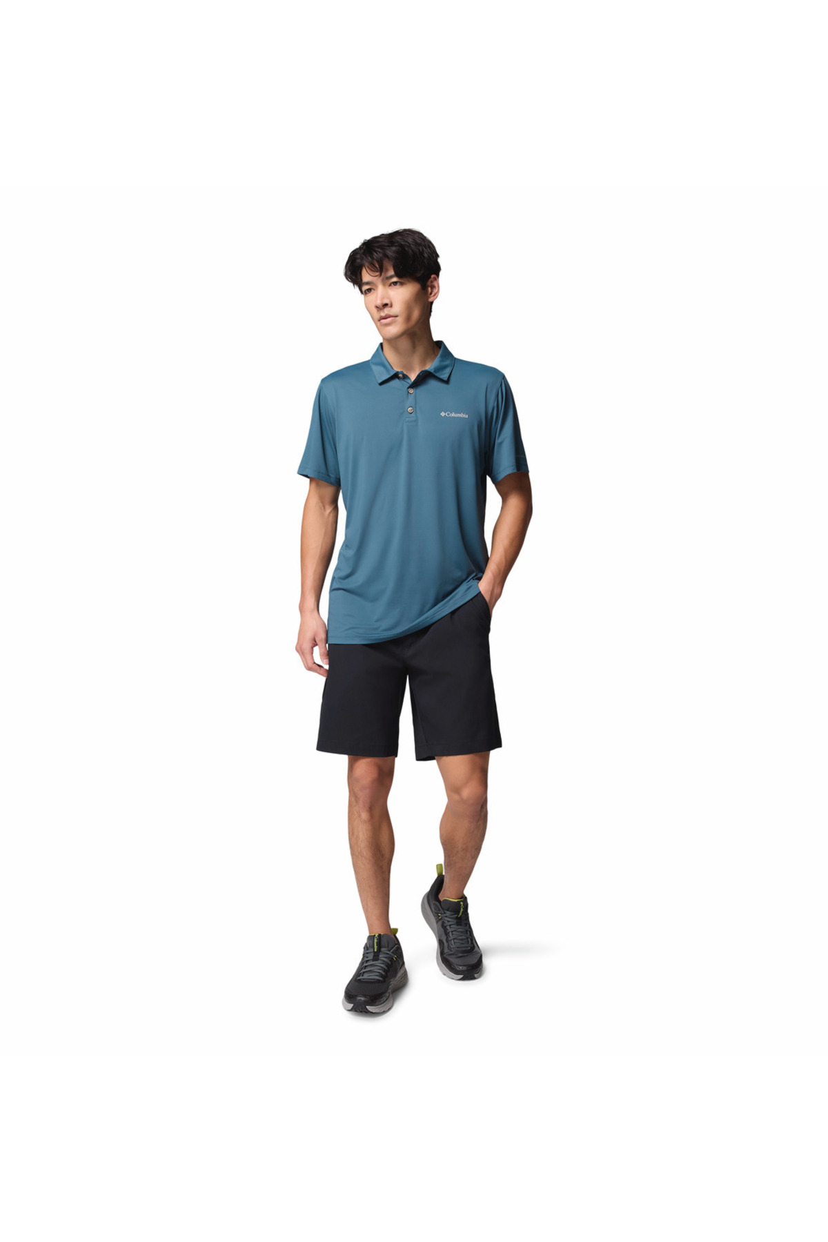 Columbia Tech Trail Utility Erkek Kısa Kollu Polo T-Shirt görsel 6